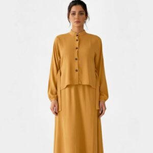 modest two piece co ord set maxi