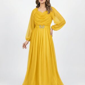 moon light jhaler maxi – premium moon light fabric | elegant 54” length dress for women