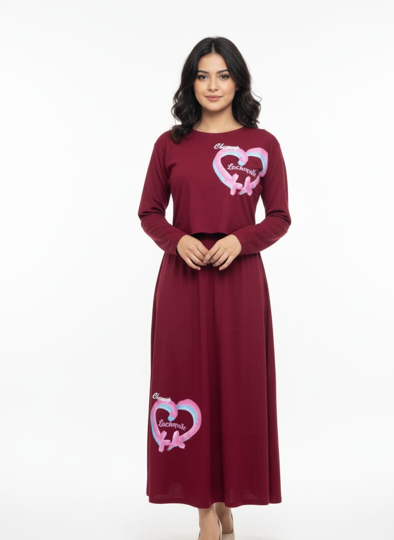 the "heartbeat harmony" two piece maxi set the "heartbeat harmony" two piece maxi set
