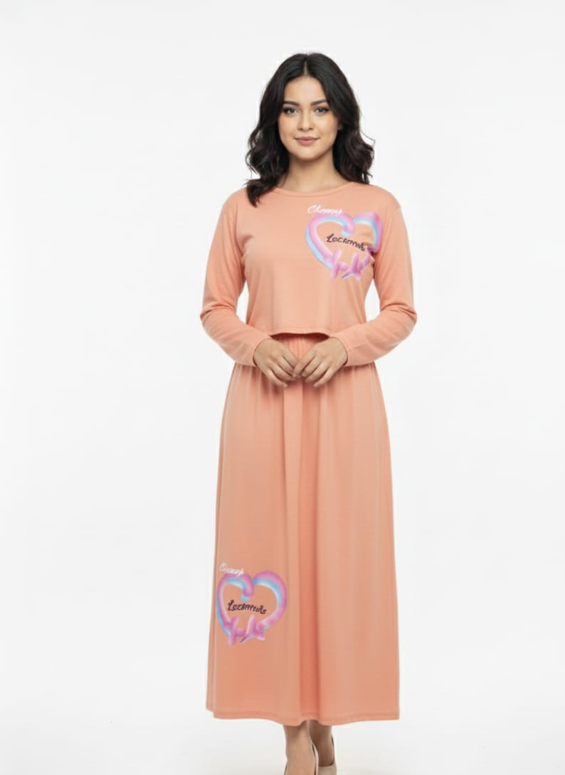 the "heartbeat harmony" two piece maxi set the "heartbeat harmony" two piece maxi set