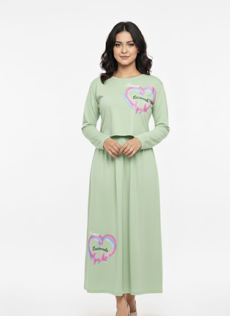 the "heartbeat harmony" two piece maxi set the "heartbeat harmony" two piece maxi set