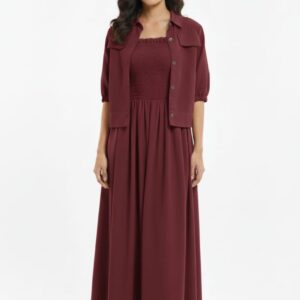 floral smoke koti maxi