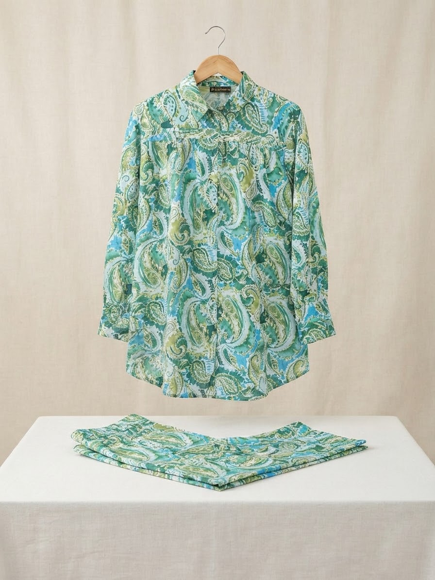 Printed 2piece Co-ord set