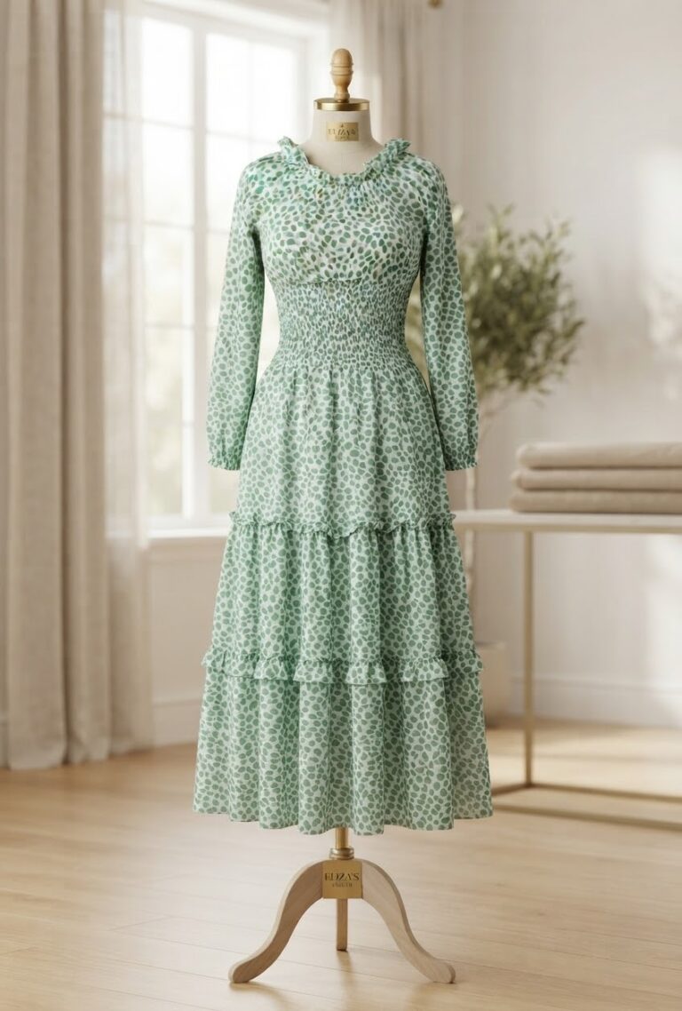 Smocked Meadow Maxi